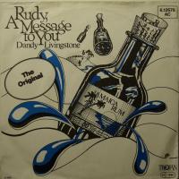 Dandy Livingstone - Rudy A Message To You (7")