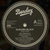 Burundi Black Burundi Black (12")