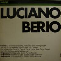 Luciano Berio Sequenza V (LP)