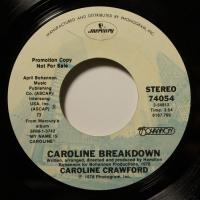 Caroline Crawford - Caroline Breakdown (7")