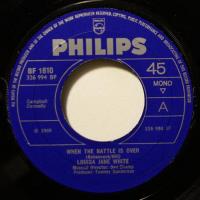 Louisa Jane White When The Battle Is Over (7")