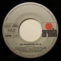 Pierre Bachelet Die Geschichte Der O (7")