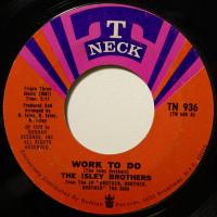 Isley Brothers Work To Do (7")