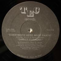 Direct Current - Everybody Here Must Party (12")