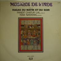 Pandit Chatur Lal - Ragas Du Matin Et Du Soir (LP)