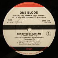 One Blood - Get In Touch (7")