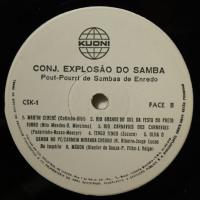 Conjunto Explosao Do Samba (7")
