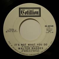 Walter Rhodes It's Not What You Do (7")