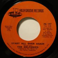 Delfonics Start All Over Again (7")