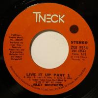 Isley Brothers Live It Up (7")